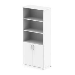 Impulse 2000mm Open Shelves Cupboard White I000167 DD