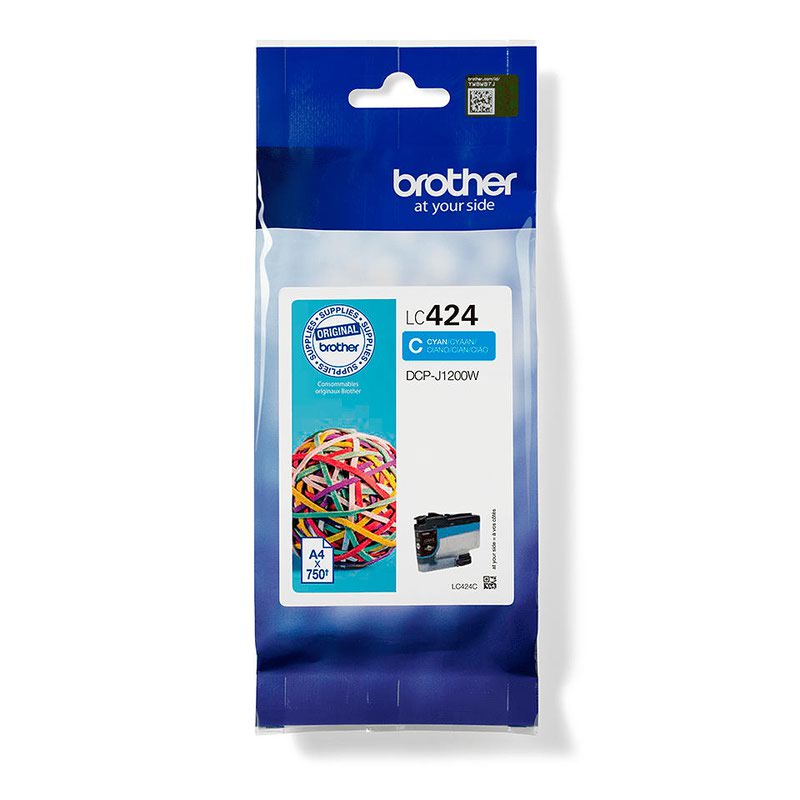 Brother Cyan Standard Capacity Ink Cartridge 750 pages - LC424C