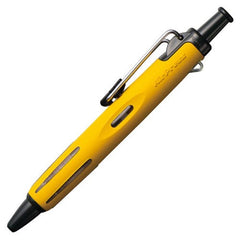 Tombow Airpress Retractable Ballpoint Pen 0.7mm Tip Yellow Barrel Black Ink - BC-AP52