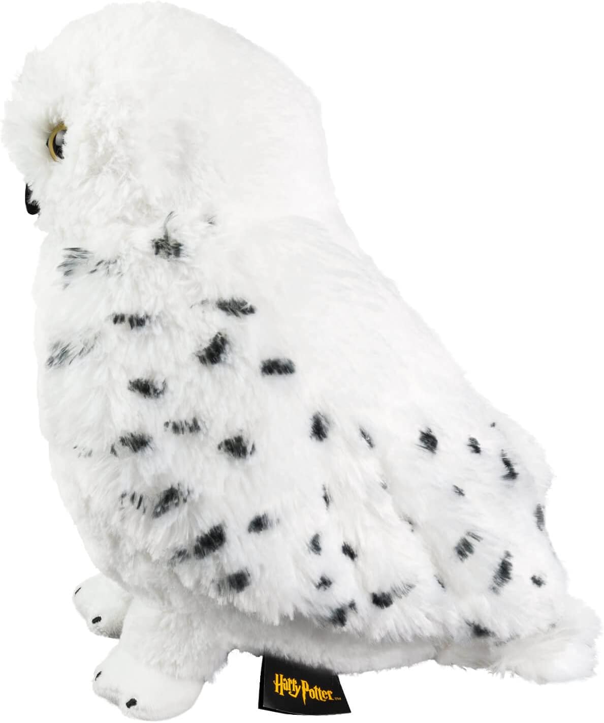 Noble Collection Harry Potter Hedwig plush snow owl soft toy, detailed and cuddly, perfect for Harry Potter fans and collectors.
