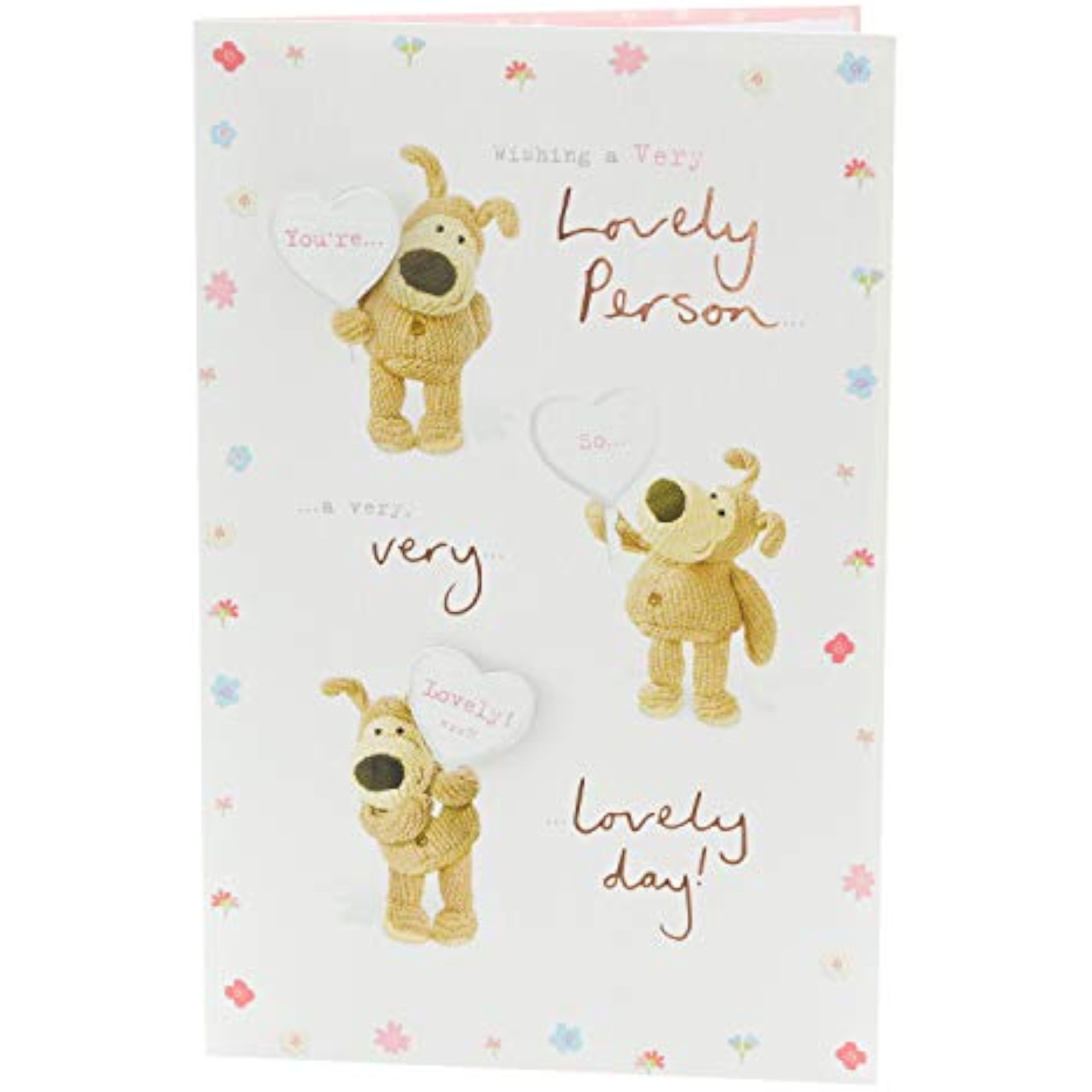 Boofle Wishing a Very Lovely Person Birthday Card