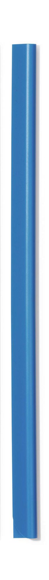 Durable Spine Bar A4 6mm for Binding Documents Holds Up To 60 Sheets Blue (Pack 100) - 290106