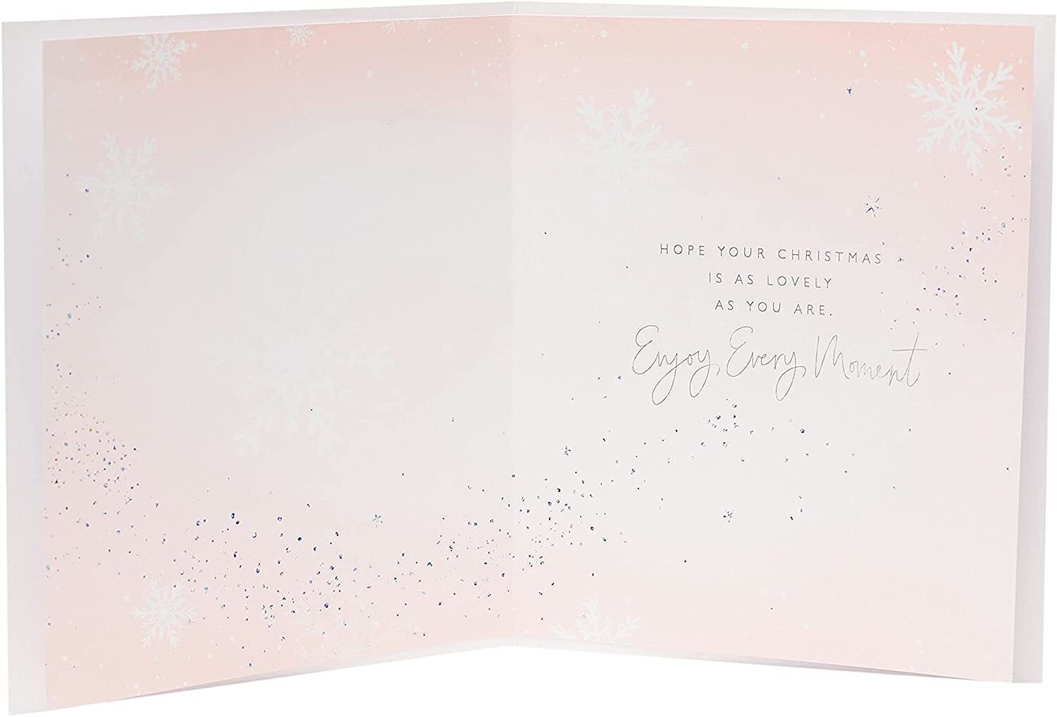 Niece Chocolate Christmas Card