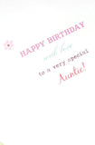 For Special Auntie Nice Words Birthday Card