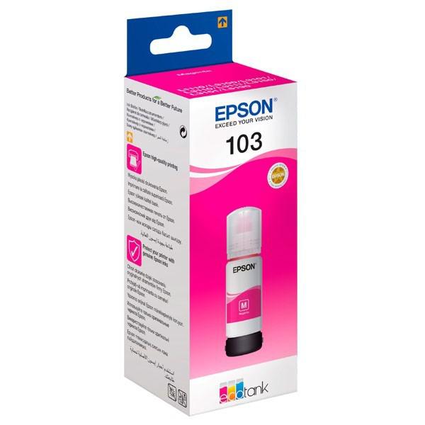 Epson 103 EcoTank Magenta Ink Bottle 70ml - C13T00S34A10