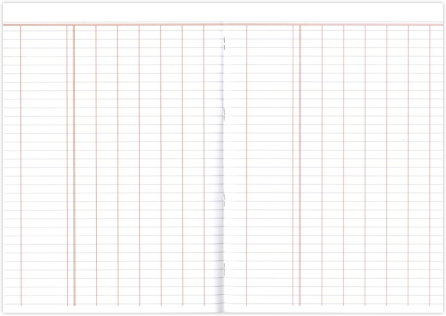 32 Pages A4 Book Keeping Analysis (297 x 210mm)
