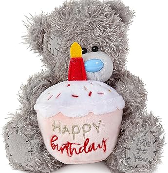 M7 Happy Birthday Cupcake Plush