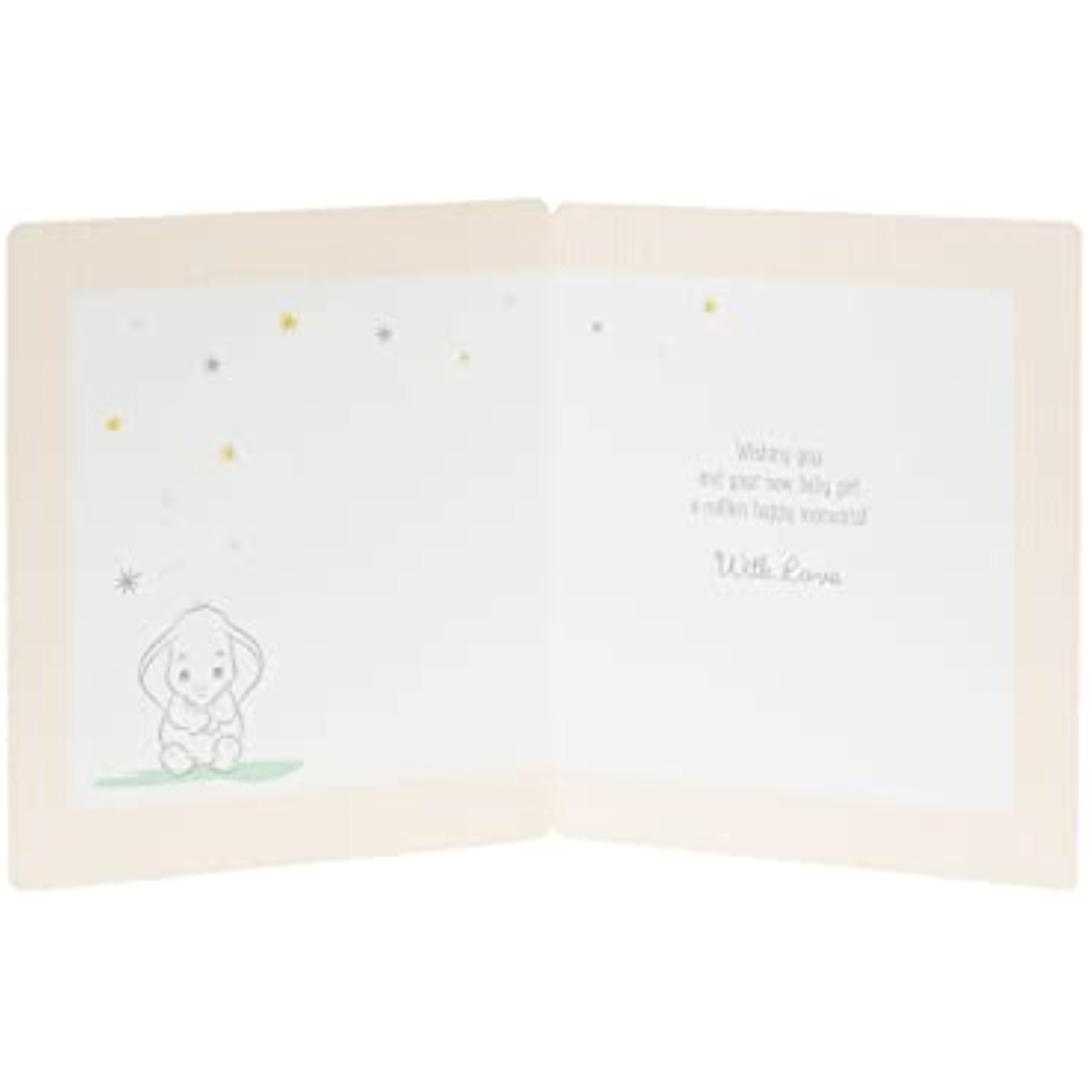 Disney Dumbo Baby Girl Congratulations Card