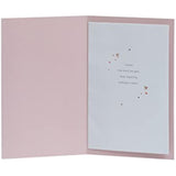 Red Hearts Design Wife Anniversary Card