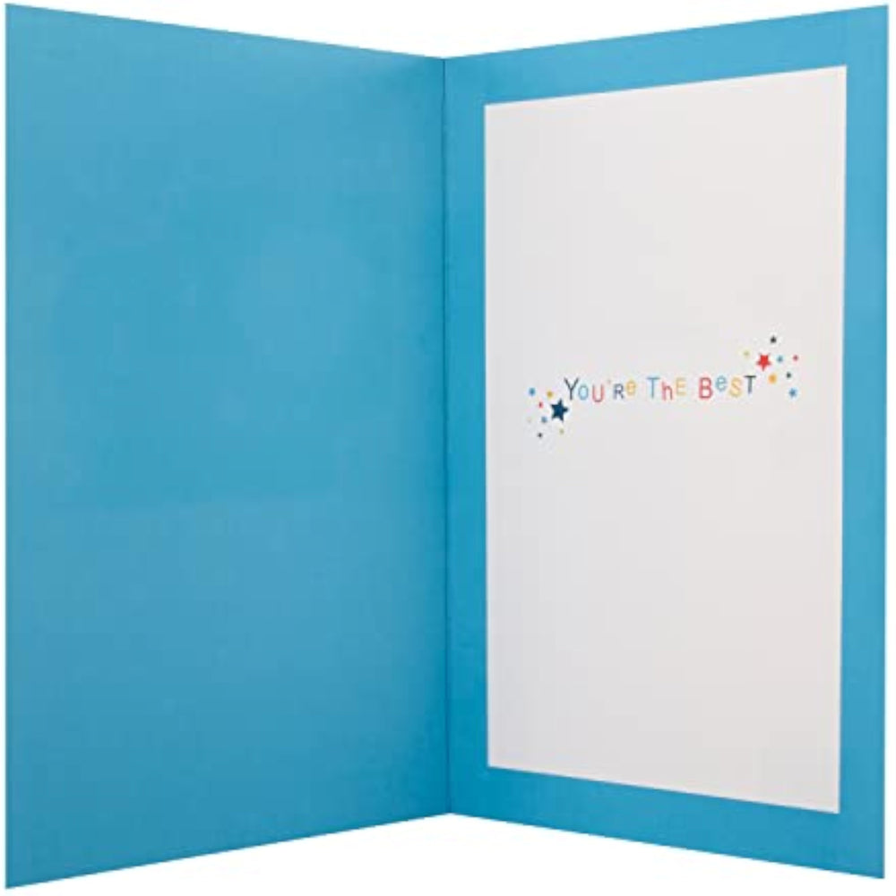 Hallmark Father's Day Card for Dad - Contemporary Silver Sparkles Design