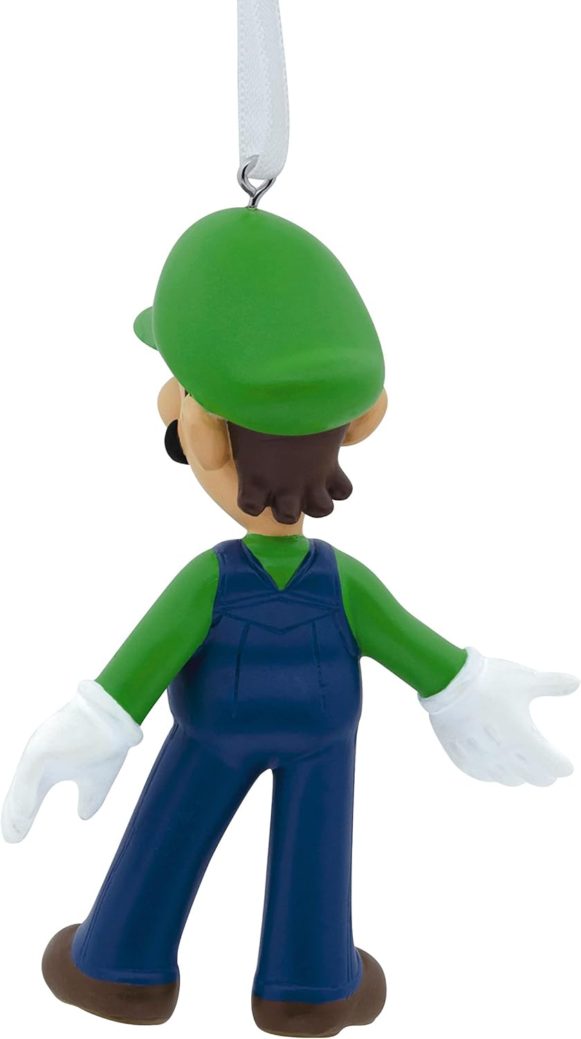 Nintendo Mario Luigi Resin Christmas Tree Decoration – Official Gaming Ornament