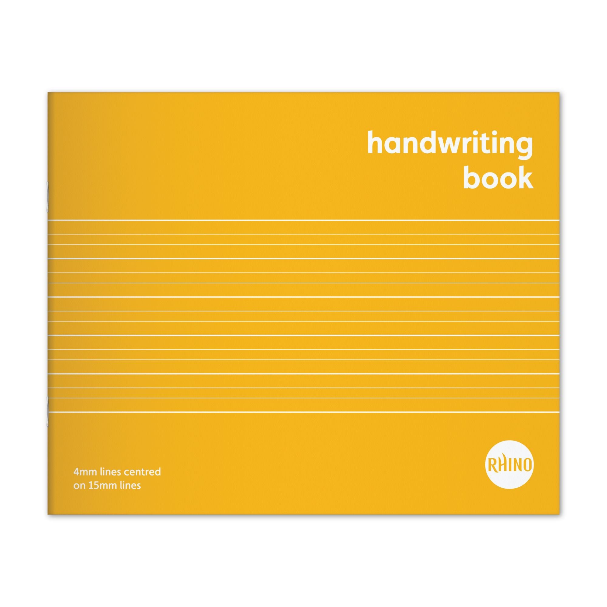 Rhino 6.5 x 8 Learn to Write Book 32 Page Narrow-Ruled (Pack 25) - REXB4-4 DD
