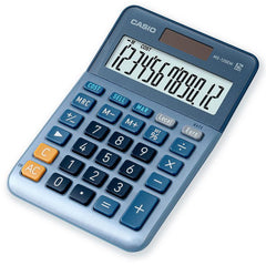 Casio MS-120EM 12 Digit Desktop Calculator Silver MS-120EM