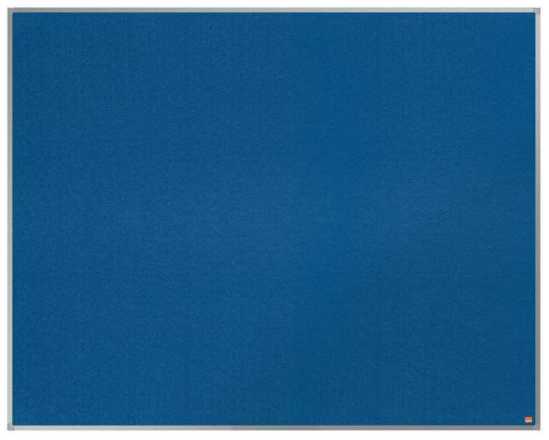 Nobo Essence Blue Felt Noticeboard Aluminium Frame 1500x1200mm 1915456