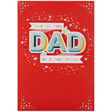 Hallmark Father's Day Card for Dad - Contemporary Silver Sparkles Design