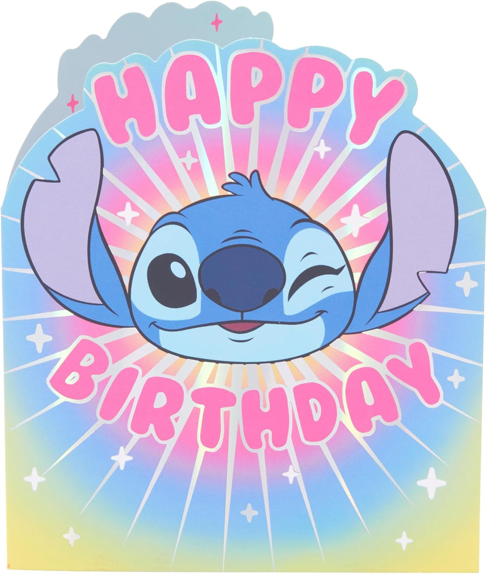 Disney Lilo & Stitch Birthday Card – Fun & Colourful Greeting for All Ages
