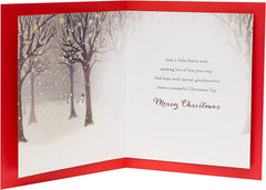 Nana & Grandad With Love Christmas Card