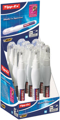 Tipp-Ex Shake and Squeeze Correction Fluid Pen 8ml White (Pack 10) 802423 - 8024223