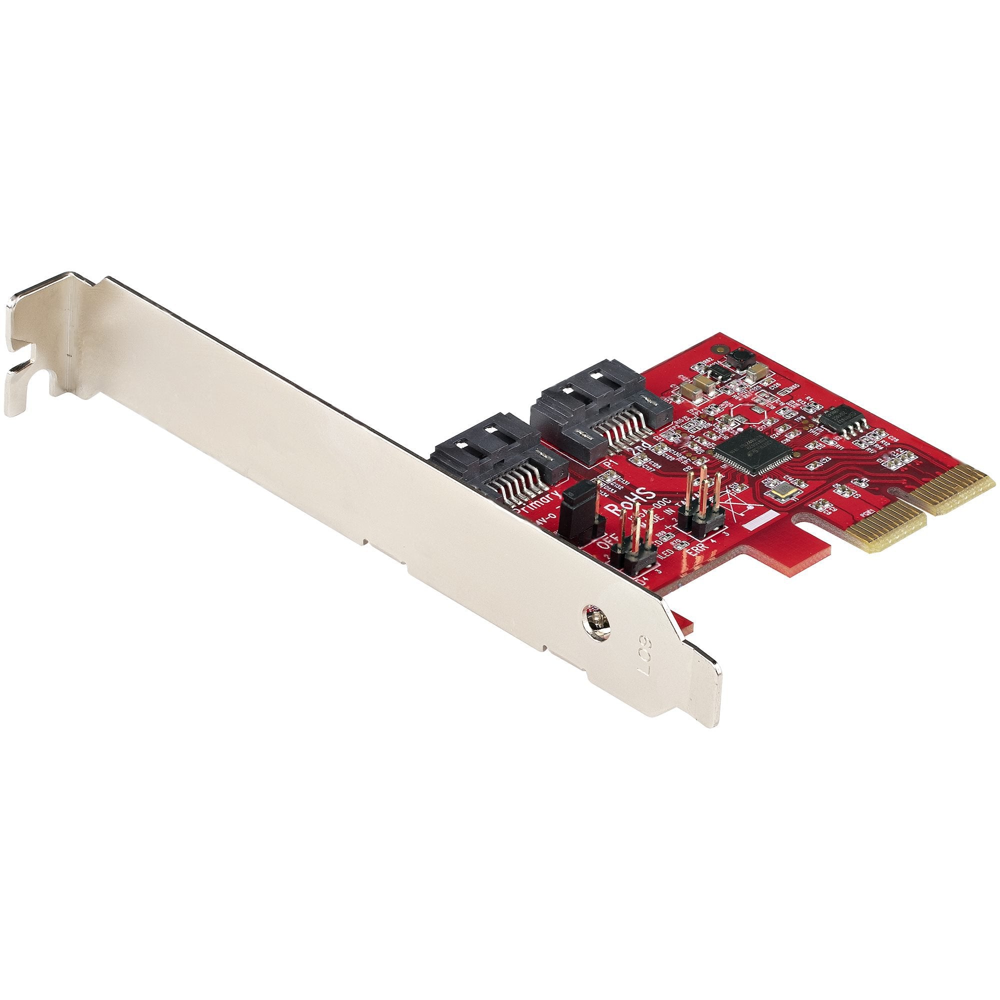 StarTech.com PCIe Card 2 Ports 6Gbps SATA RAID