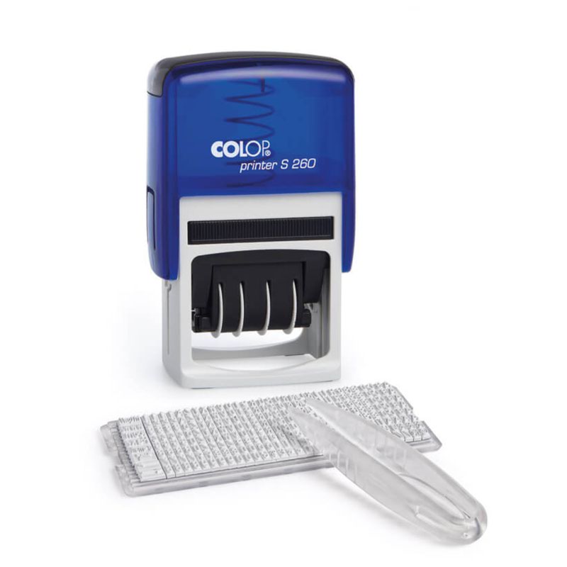 Colop SET02 D04 Indigo Blue-Red BL04