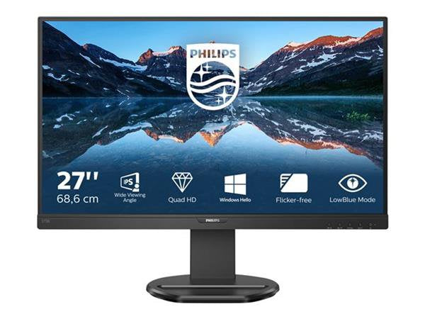 Philips B Line 276B9 27 Inch 2560 x 1440 Pixels Quad HD IPS Panel HDMI DisplayPort USB-C Monitor