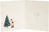 Boofle Christmas Card for Granddaughter – Very Special Cute Festive Design
