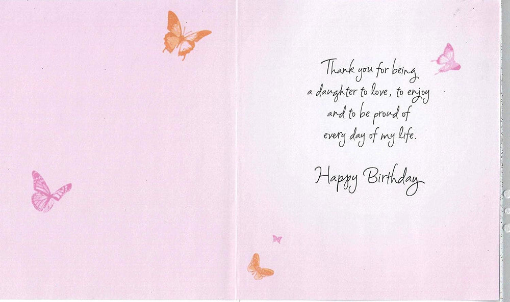 Daughter Your Birthday Will Always Be Special to Me Birthday Card