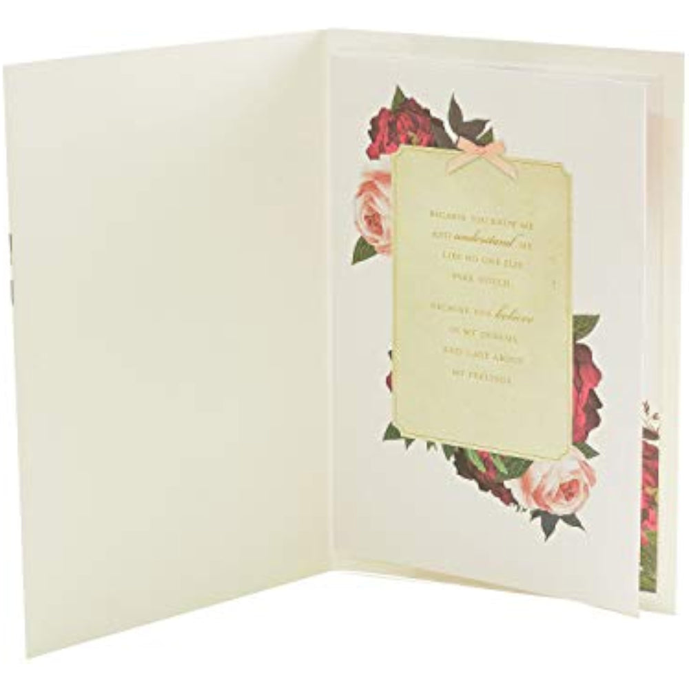 Floral Bouquette Romantic Valentine's Day Card