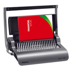 Fellowes Quasar Plus 500 Manual Comb Binding Machine Grey 5627701