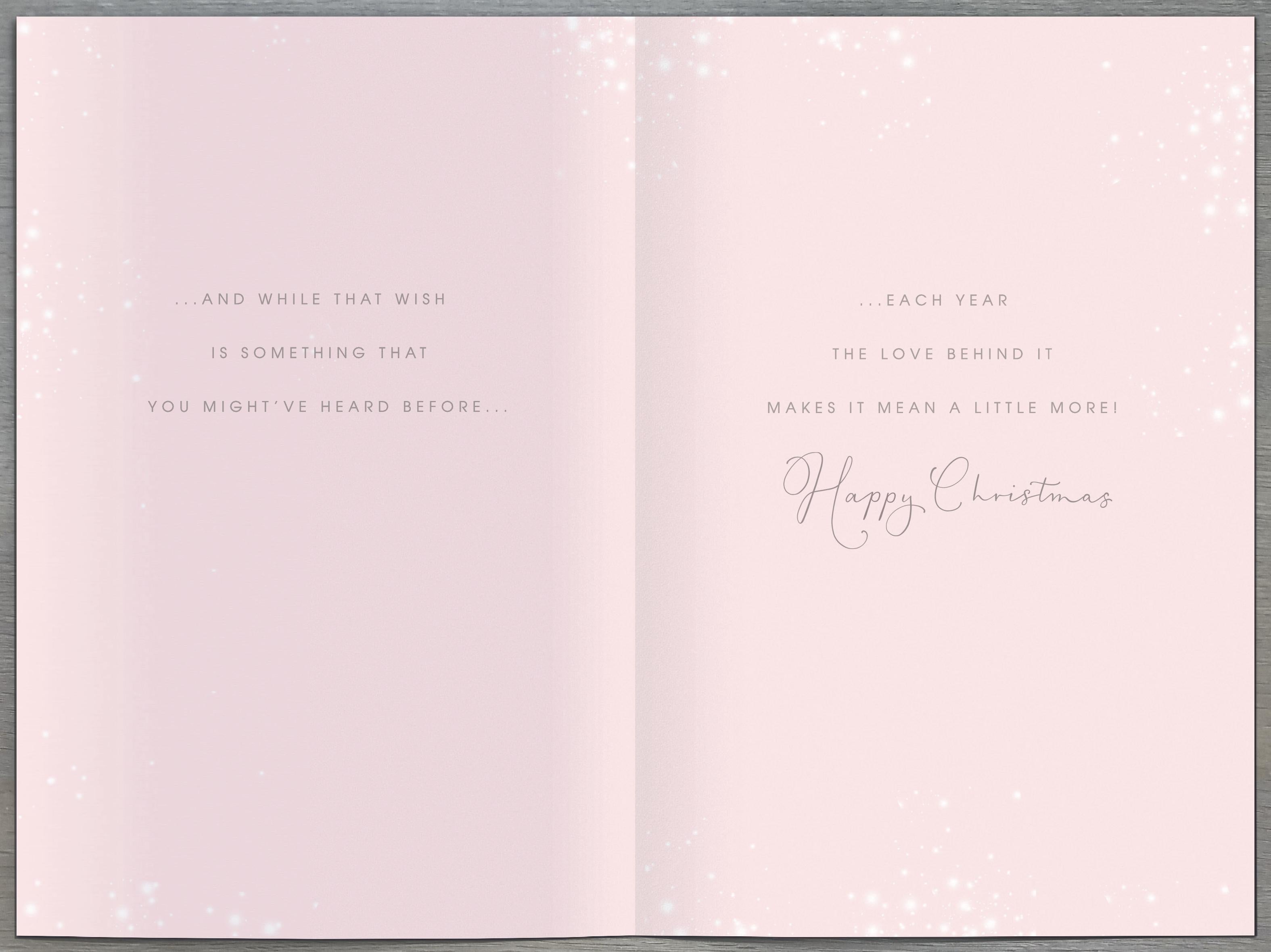 For a Wonderful Mum Floral Design Christmas Card