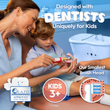 Oral-B Kids Disney Lion King replacement toothbrush heads, 4-pack, designed for children's electric toothbrushes featuring Lion King characters.