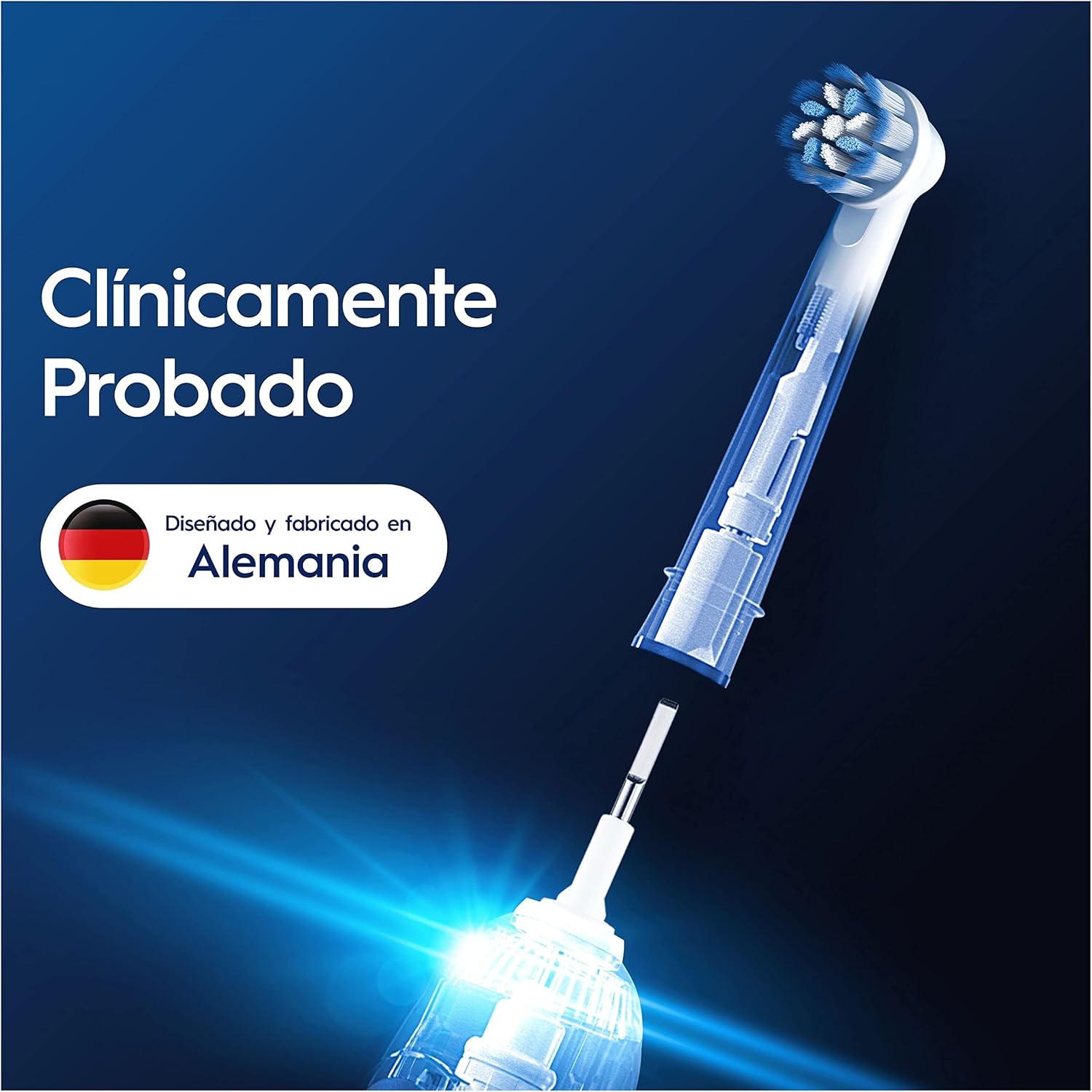 Oral-B Sensitive Clean replacement toothbrush heads, 12-pack, designed for gentle cleaning and plaque removal.