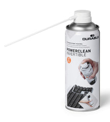 Durable POWERCLEAN Strong HFC-Free Invertible Air Duster Cleaner 200ml - 579719