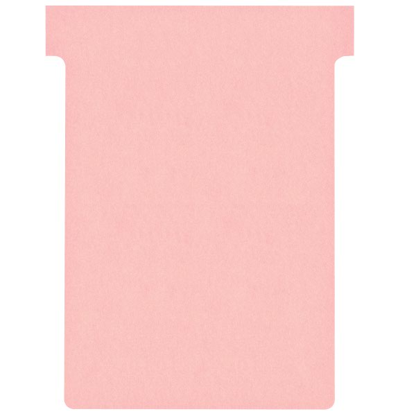 Nobo T-Cards A80 Size 3 Pink (Pack 100) 2003008
