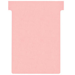 Nobo T-Cards A80 Size 3 Pink (Pack 100) 2003008