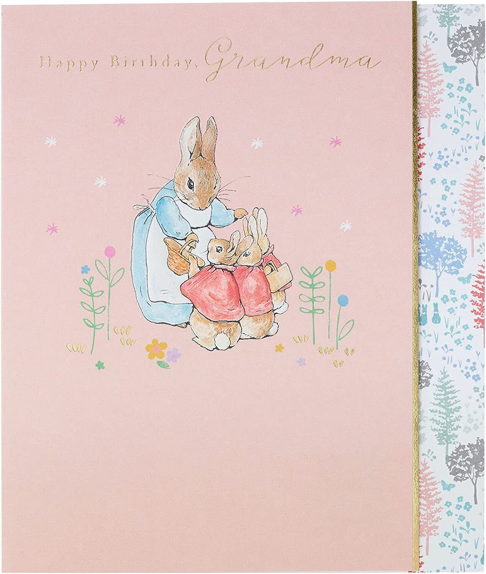 Peter Rabbit Grandma Birthday Card
