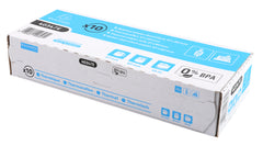 Exacompta Thermal Credit Card/Cash Register Roll BPA Free 1 Ply 55gsm 57x60x12mm 44m White (Pack 10) - 40347E