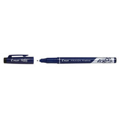 Pilot FriXion Erasable Fineliner Pen 1.3mm Tip 0.45mm Line Black (Pack 12) - 4902505560484