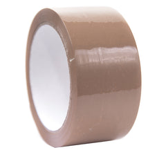 ValueX Low Noise Packaging Tape 48mmx66m Brown (Pack 6) - 001-0081