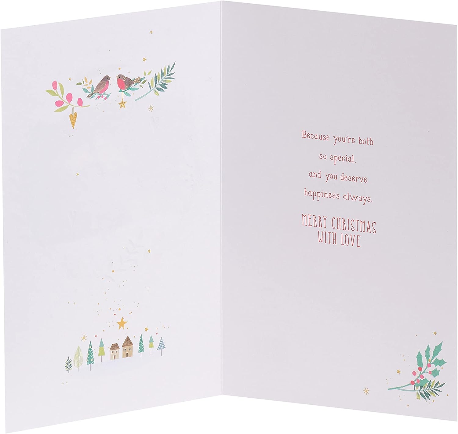 Daughter & … Multi Caption Christmas Card