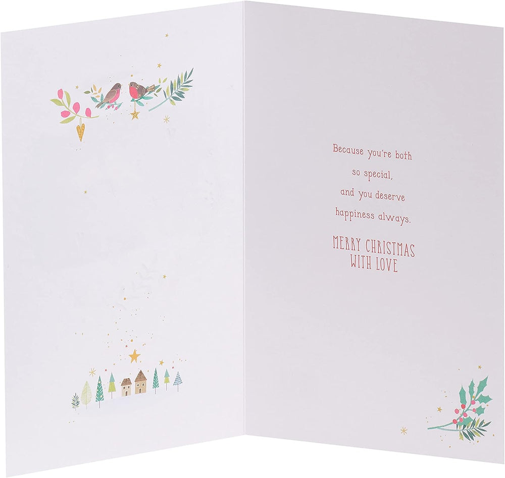 Daughter & … Multi Caption Christmas Card