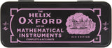 Oxford Oxf Eco pink maths set for students, includes stationery tools, designed for eco-friendly learning and school use.
