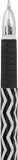Set of four Oxford Helix Oxford Monochrome Gel Black Ink Pens, featuring sleek black ink and comfortable grip design.