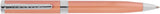 Oxford Helix Oxford Rose Gold Ballpoint Pen with blue ink, sleek design and shiny rose gold finish.