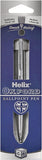 Oxford Helix Oxford stainless steel ballpoint pen with black ink, sleek design and durable construction, ideal for everyday writing.