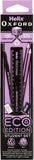 Pink Helix Oxford Eco Student Stationery Set with pens, pencils, and accessories displayed on a clean surface.