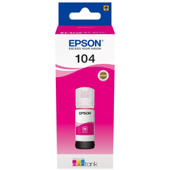 Epson 104 Magenta Ink Bottle 70ml - C13T00P340