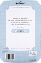 Birthday Card for Son from Hallmark - Classic Laser Cut 3D Design