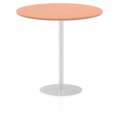 Dynamic Italia 1200mm Poseur Round Table Beech Top 1145mm High Leg ITL0166 DD