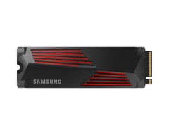 Samsung MZ-V9P1T0 1TB 990 PRO PCI Express 4.0 V-NAND MLC NVMe Internal Solid State Drive with Heatsink